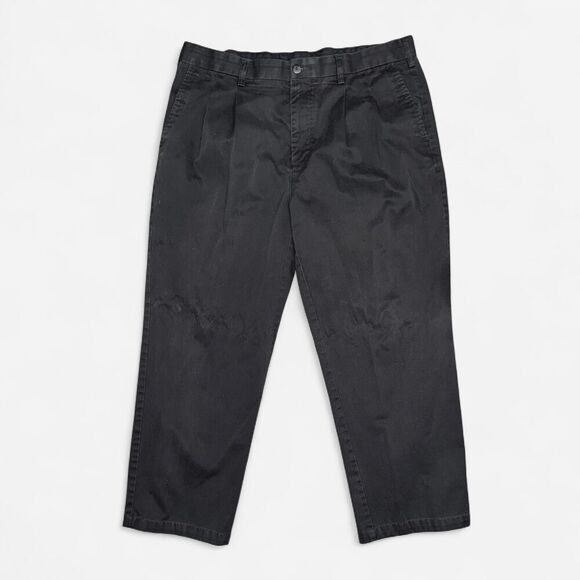 Croft & Barrow Men's Pleated Trouser Pants - Picture 1 of 8